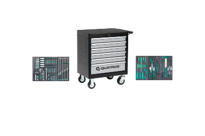 Wózek + 120 szt. narzędzi