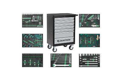 Wózek + 236 szt. narzędzi