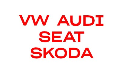 VW, AUDI, SEAT, SKODA