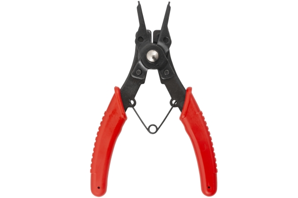 Combination internal-external snap ring pliers
