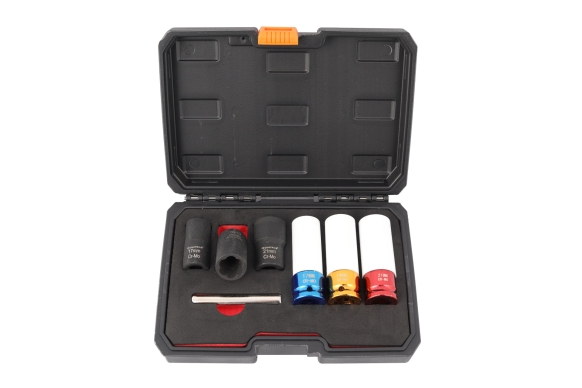 Zestaw kluczy nasadowych do felg aluminiowych