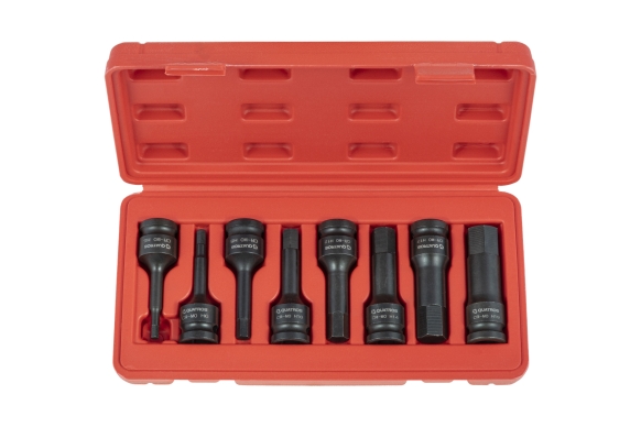 8pcs 1/2" Drive Impact HEX Bits Set