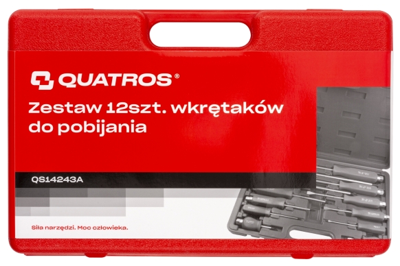 Zestaw 12szt. wkrętaków do pobijania