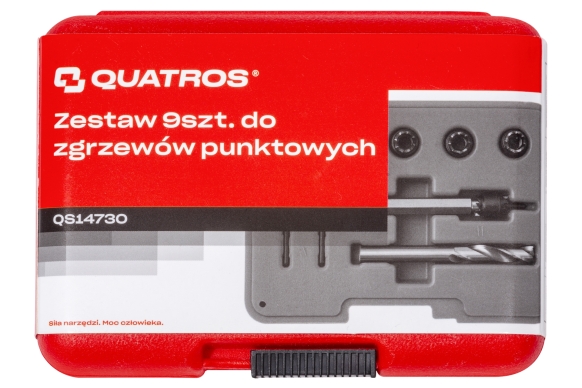 9pcs. spot weld cutter & drill set