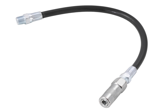 Flexible air gun hose with coupler L=300mm