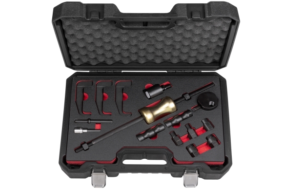 Ściągacz bezwładnościowy wtryskiwaczy z adapterem do młota udarowego