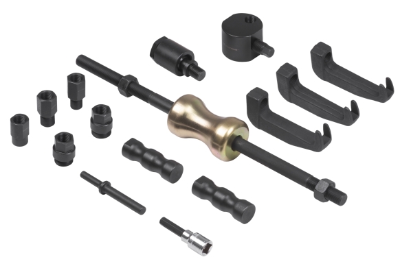 Ściągacz bezwładnościowy wtryskiwaczy z adapterem do młota udarowego