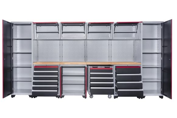 16pcs Garage Storage System