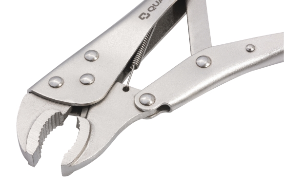 Szczypce zaciskowe MORS 10" szczęki zaokrąglone