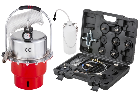 Zestaw do wymiany i odpowietrzania płynu hamulcowego