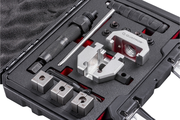 Brake Pipe Flaring Tool with Hydraulic Ram