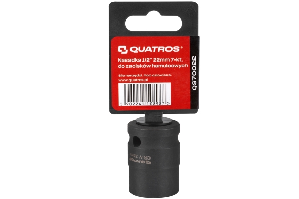 Nasadka 1/2" 22mm 7-kątna do zacisków hamulcowych