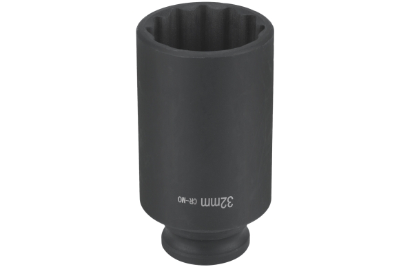 12pt. 1/2" deep impact socket 32mm