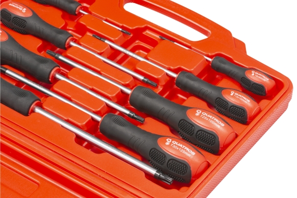 Zestaw 8szt. wkrętaków z otworem TORX T8-T40