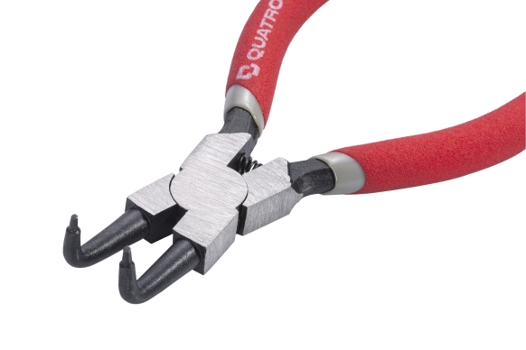 Szczypce do pierścieni Seegera 5" wewnętrzne wygięte