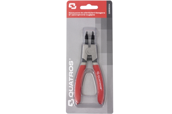 Szczypce do pierścieni Seegera 5" zewnętrzne wygięte