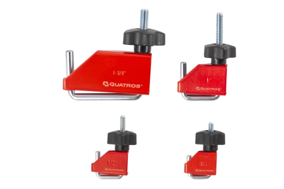 Zestaw 4szt. zacisków do przewodów