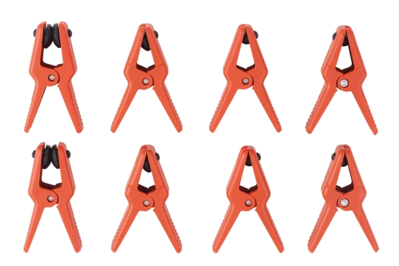 Zestaw 8szt. zacisków do przewodów metalowych