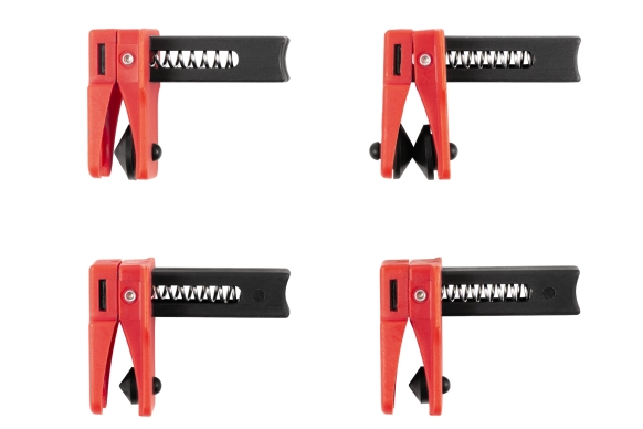 Zestaw 4szt. zacisków do przewodów metalowych