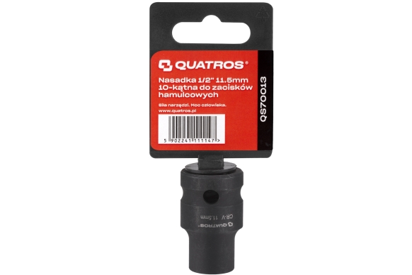 Nasadka 1/2" 11.5mm 10-kątna do zacisków hamulcowych