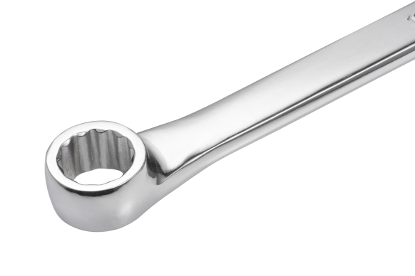 10pc Extra Long Double Ring Spanner Ratchet Flexible Head Set 10-19mm