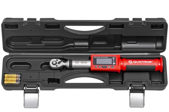Klucz dynamometryczny elektroniczny 1/4" 1.5-30Nm z pomiarem kąta