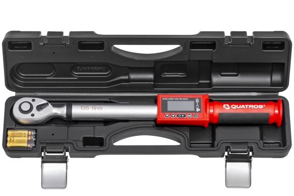Klucz dynamometryczny elektroniczny 1/2" 6.8-135Nm z pomiarem kąta