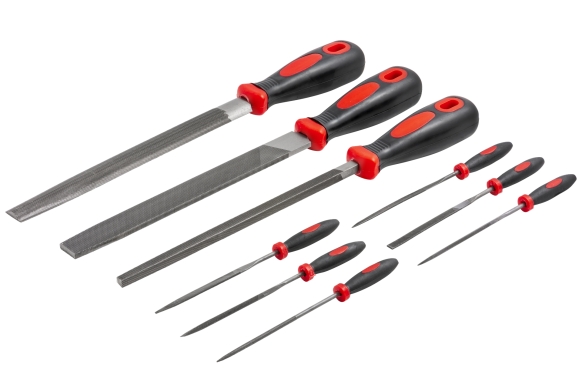 9pcs. steel file set