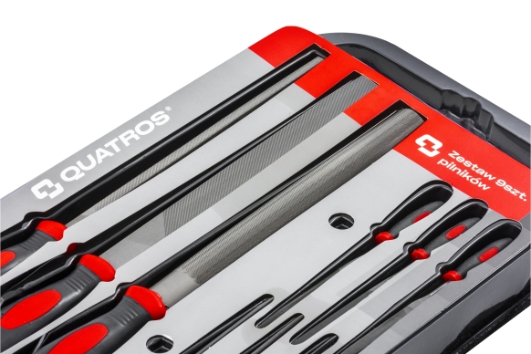 9pcs. steel file set