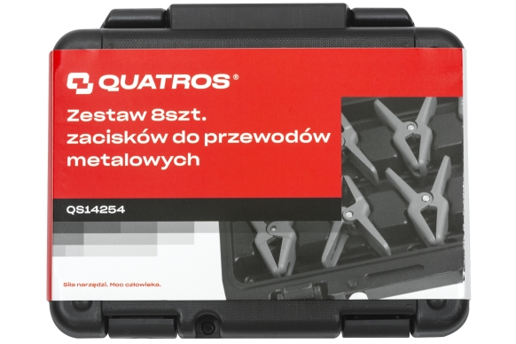 Zestaw 8szt. zacisków do przewodów metalowych