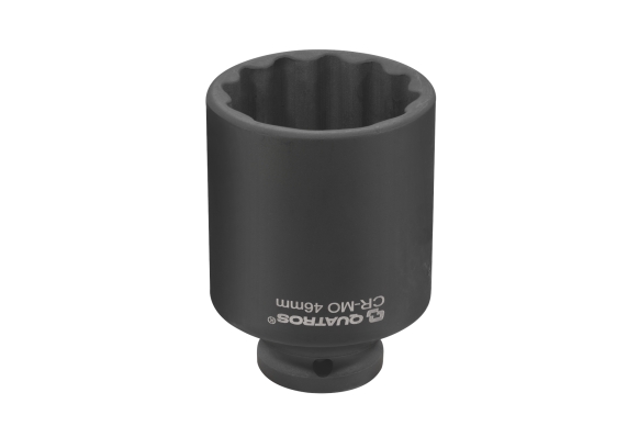 Nasadka udarowa długa 1/2" 12-kątna 46mm