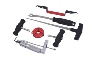 Windshield removal tool set
