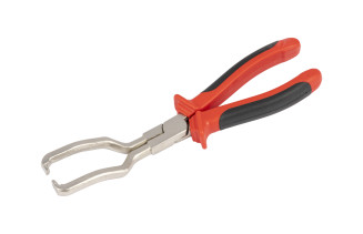 Fuel line connector straight pliers