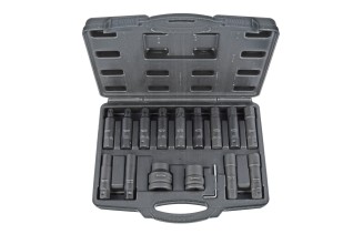 Zestaw 16szt. kluczy udarowych specjalnych 3/4" i 1"
