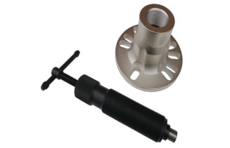Hydraulic wheel hub & brake drum puller