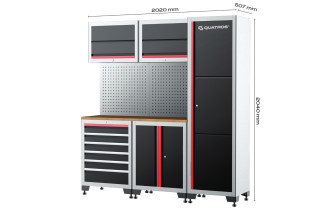8pcs Garage Storage System