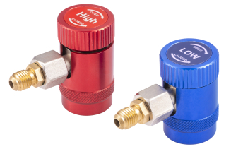 R1234YF Pressure Adjustable Quick Coupler Set