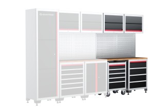 Moduł 7szt. mebli warsztatowych