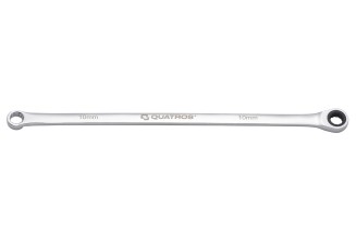 Klucz oczkowy bardzo długi z grzechotką 90 zębów 10mm L=292mm